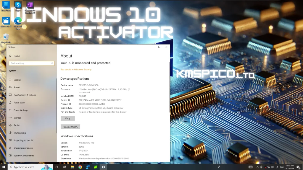 Windows 10 activator